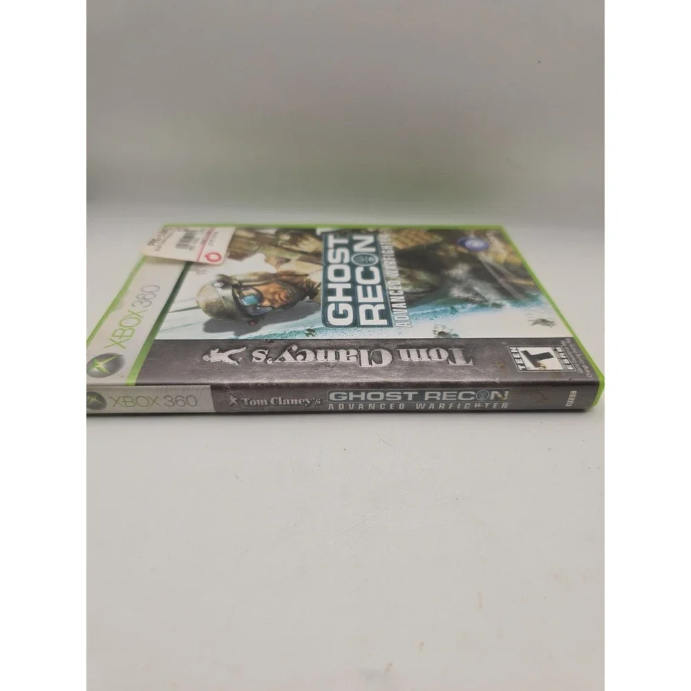 Tom Clancy's Ghost Recon: Advanced Warfighter (Xbox 360) w/ Manual TESTED